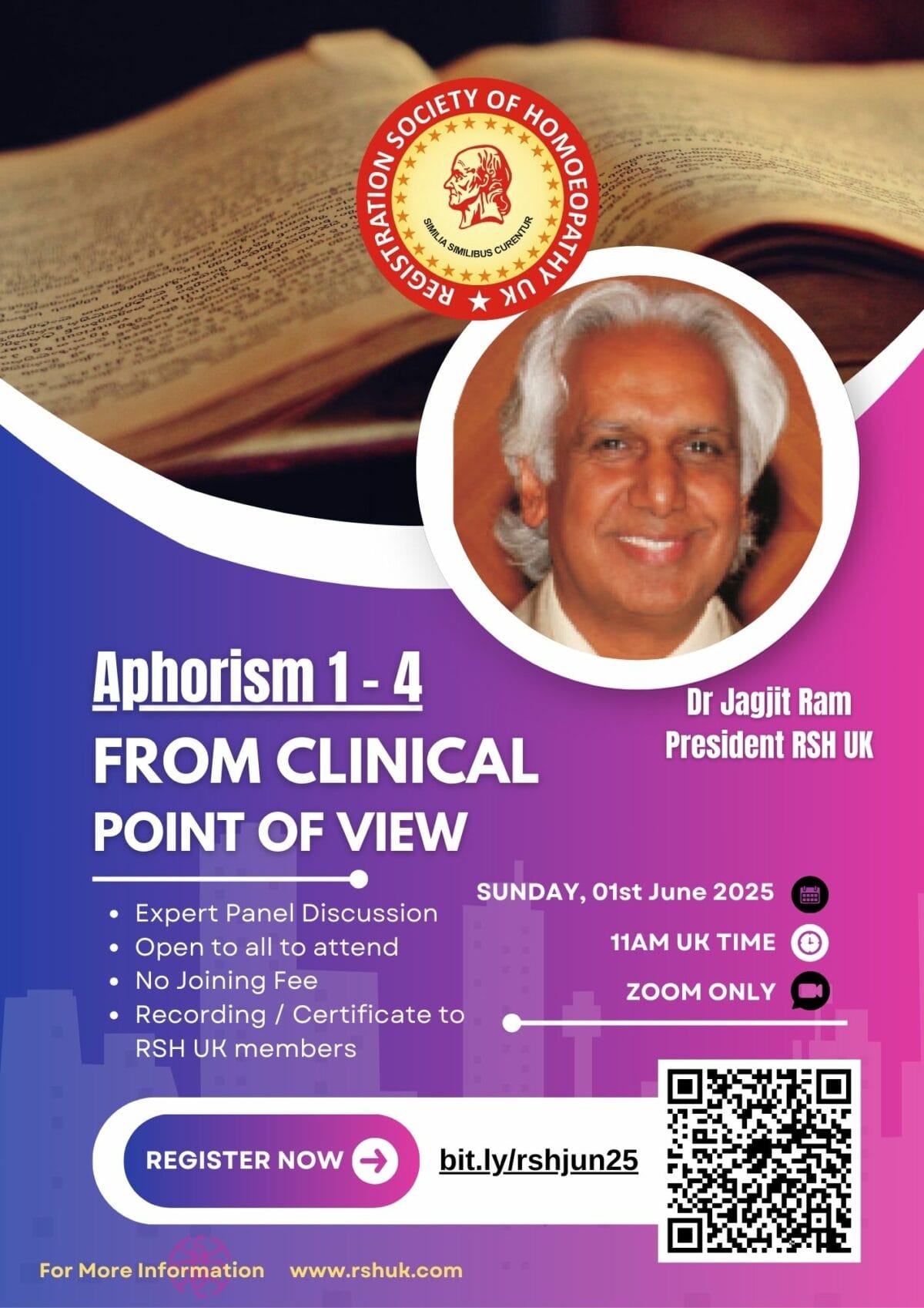 Aphorism 1 – 4 – From Clinical Point of View