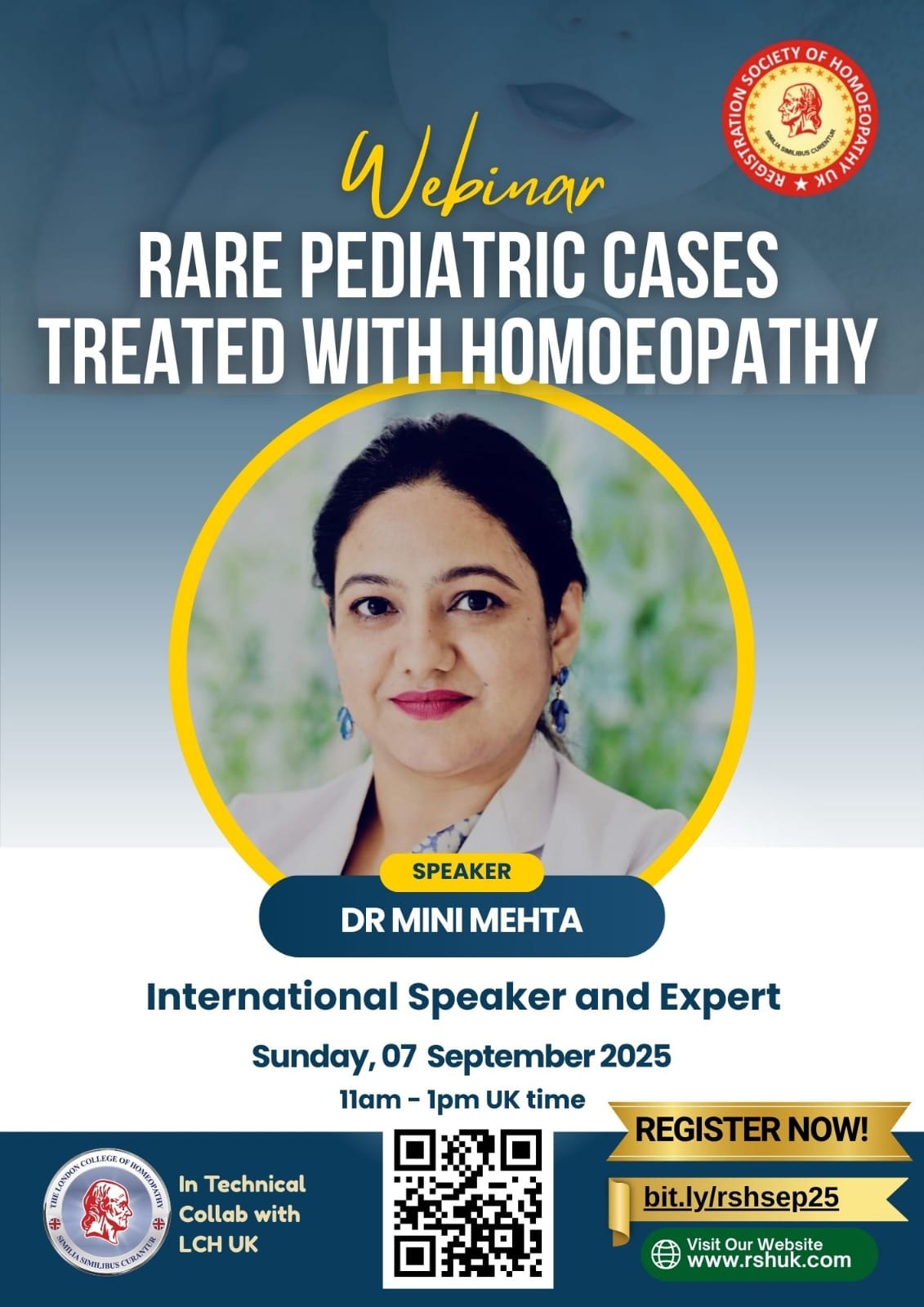 Webinar – Rare Pediatric Cases Treated with Homoeopathy