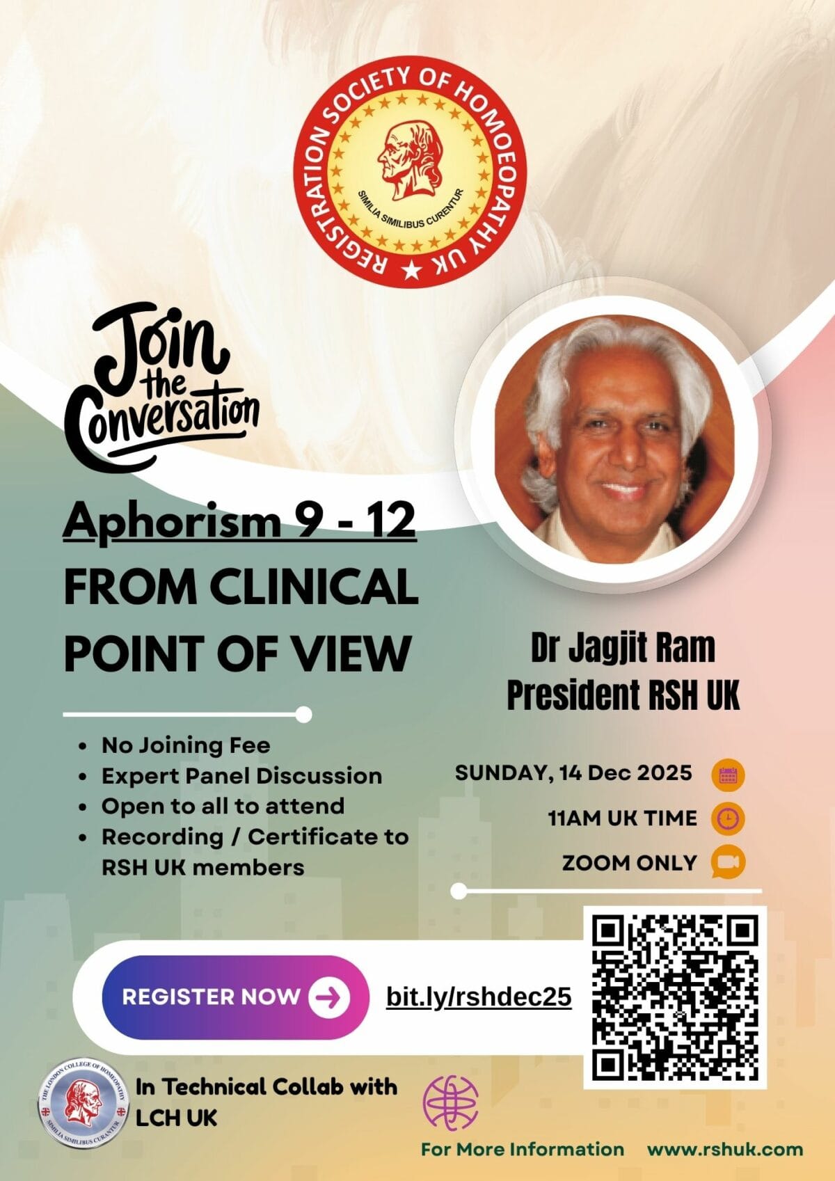 Webinar – Aphorisms 9-12 from Homeopathic Point of View