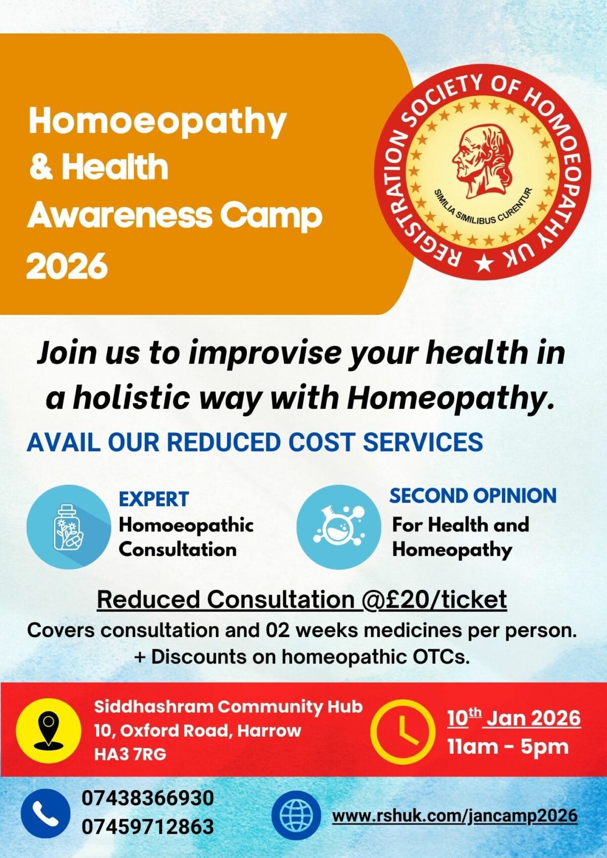 Homoeopathy Awareness Camp 2026